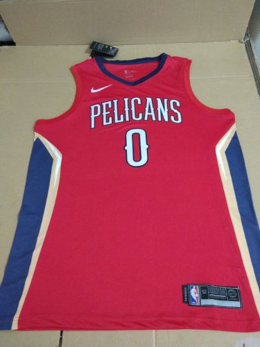 Maillot de Basket 0 Cousins 2018 New Orleans Pelicans Rouge