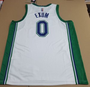 Maillot Basket 0 EXUM Dallas Mavericks 2021-22 City Edition Blanc