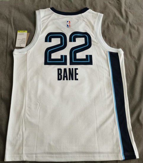 Maillot de Basket 24 Brooks Memphis Grizzlies Blanc