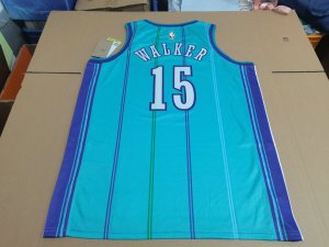 Maillot de Basket Charlotte Hornets Walker 15 Bleu