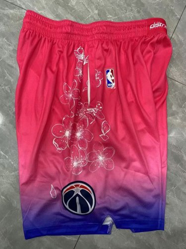 Short Washington Wizards 2022-23 Cherry Blossom City Rose