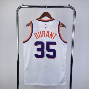 Maillot Basket 35 Durant Suns 23-24 Association Blanc