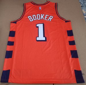 Maillot Phoenix Suns 1 Booker fashion design Orange