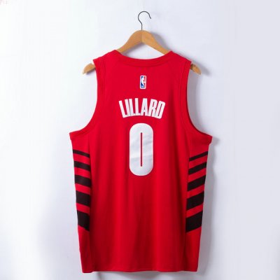 Maillot de Basket 0 Lillard 2022-23 Statement Edition Rouge