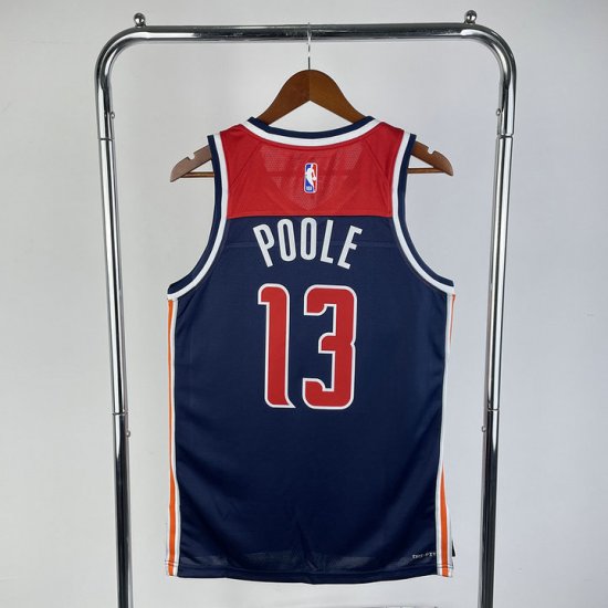 Maillot de Basket 13 Poole Wizards Statement Edition Bleu Marine