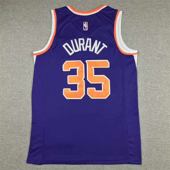 Maillot 35 Durant Phoenix Suns 2022-23 Icon Edition Violet