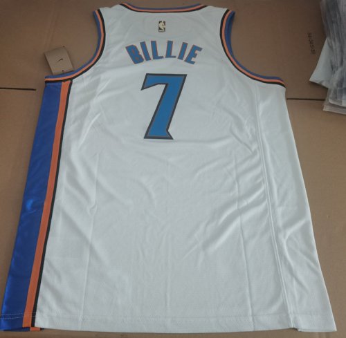 Maillot de Basket 7 Billie Washington Wizards 2023 City Edition Blanc