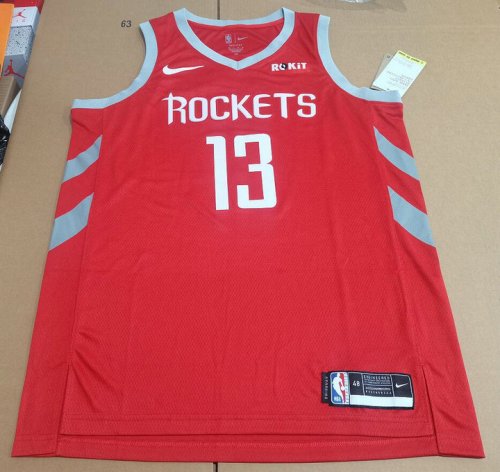 Maillot 13 Harden Houston Rockets Rouge