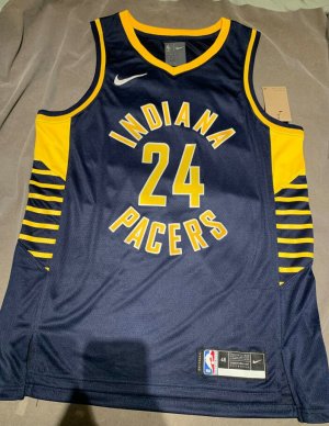 Maillot de Basket 24 Hield Indiana Pacers 2022-23 Bleu