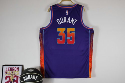 Maillot 35 Durant Phoenix Suns 2023-24 City Edition Violet