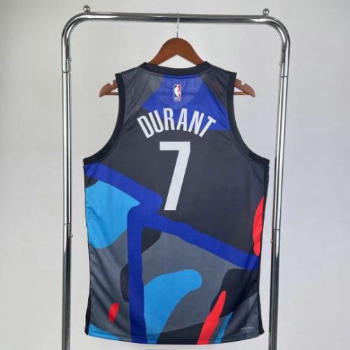 Maillot 7 Durant Brooklyn Nets 2023-24 City Edition Swingman