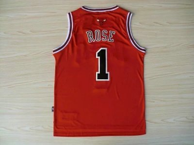 Maillot Basket 1 Rose Chicago Bulls Rouge