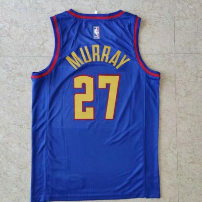 Maillot Basket 27 Murray Nuggets Mile High City 2022-23 Bleu