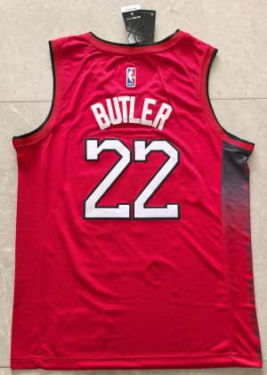 Maillot de Basket 22 Butler Miami Heat 2024-25 City Edition Rouge