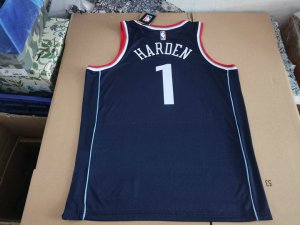 Maillot 1 Harden Clippers 2025 Bleu Marine