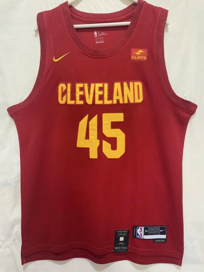 Maillot Basket 45 Mitchell Cavaliers 2022-23 Rouge