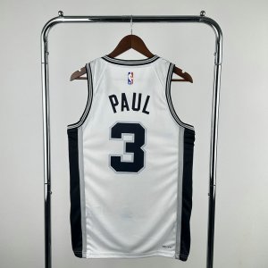 Maillot 3 Chris Paul Spurs Blanc