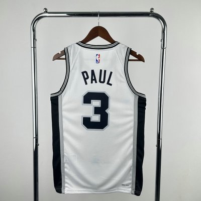 Maillot 3 Chris Paul Spurs Blanc