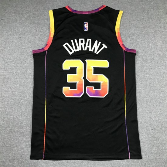 Maillot 35 Durant Phoenix Suns 2022-23 Statement Edition Noir