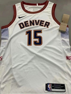 Maillot Basket 15 Jokic Nuggets 2022-23 City Edition Blanc