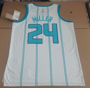 Maillot de Basket Charlotte Hornets Jordan Miller 24 Blanc