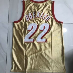 Maillot 22 Drexler Blazers 1991-92 Or