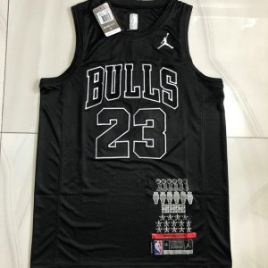 Maillot Basket 23 Michael Jordan MVP Authentic Noir