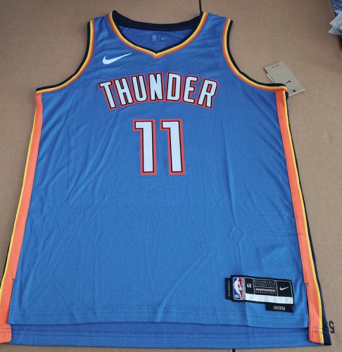 Maillot 11 Joe OKC Thunder City Edition Bleu