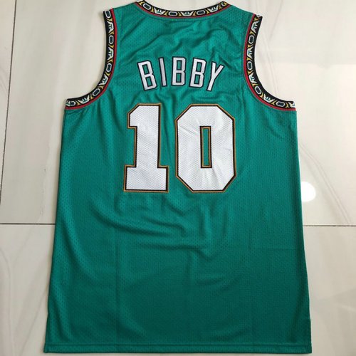 Maillot de Basket 10 Bibby Memphis Grizzlies Vert