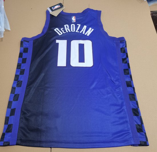 Maillot de Basket 10 Derozan Sacramento Kings 2023-24 Statement Edition