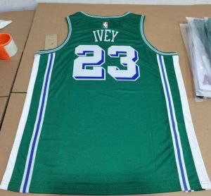 Maillot de Basket 23 Ivey Pistons 2023 City Edition Vert