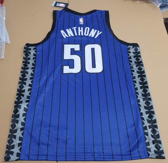 Maillot de Basket 50 Anthony Magic 2024 Statement Edition Bleu