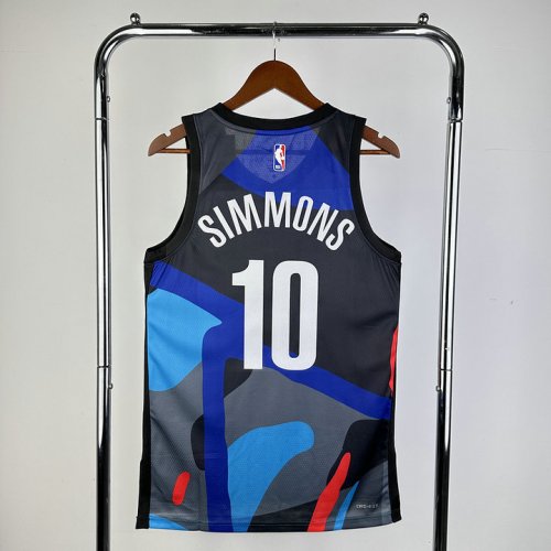 Maillot 10 Simmons Brooklyn Nets 2023-24 City Edition Swingman