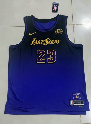 Maillot James Lakers 2024-25 city violet