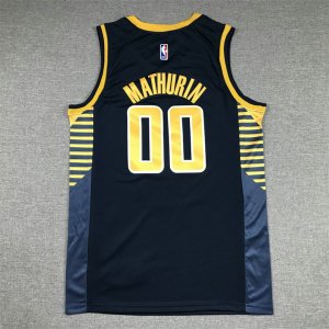 Maillot de Basket 00 Mathurin Indiana Pacers 2022-23 Bleu