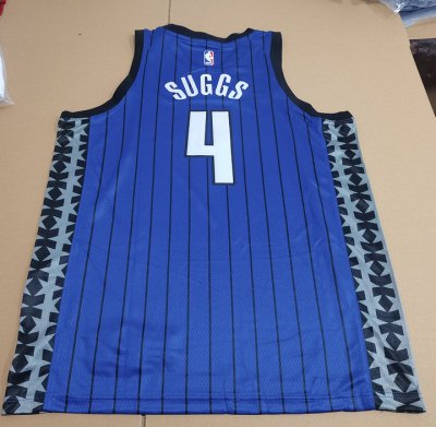 Maillot de Basket 4 Suggs Magic 2024 Statement Edition Bleu