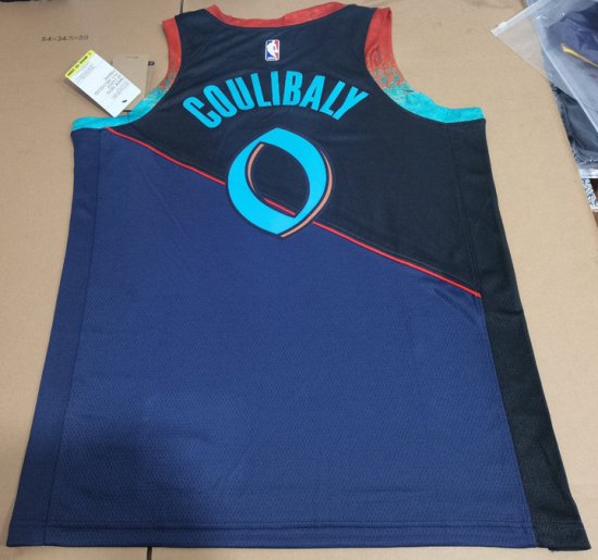 Maillot de Basket 0 Coulibaly Washington Wizards 2023-24 City Edition