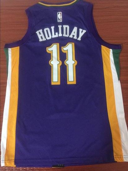 Maillot de Basket 11 Holiday New Orleans Pelicans City Edition