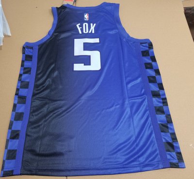 Maillot de Basket 15 Fox Sacramento Kings 2023-24 Statement Edition