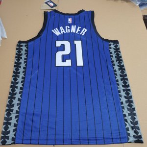 Maillot de Basket 21 Wagner Magic 2024 Statement Edition Bleu