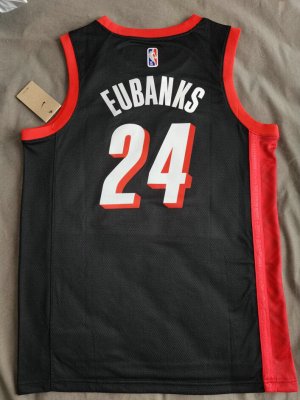 Maillot de Basket 24 Eubanks Blazers 2021-22 City 75e anniversaire