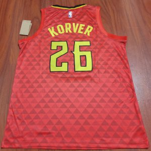 Maillot de Basket Atlanta Hawks Korver 26 Rouge