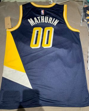 Maillot de Basket 00 Mathurin Pacers 2021-22 City Edition