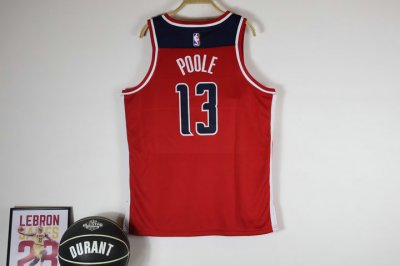 Maillot de Basket Washington Wizards 13 Poole Rouge