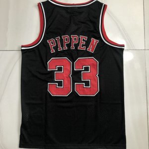 Maillot Basket 33 Pippen Chicago Bulls 1997-98 Noir