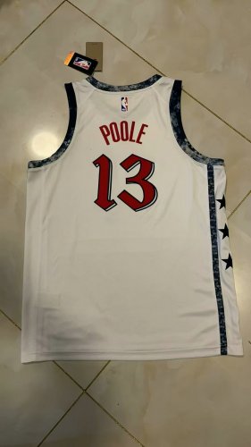 Maillot de Basket 13 Poole Washington Wizards 2025 City Edition Blanc