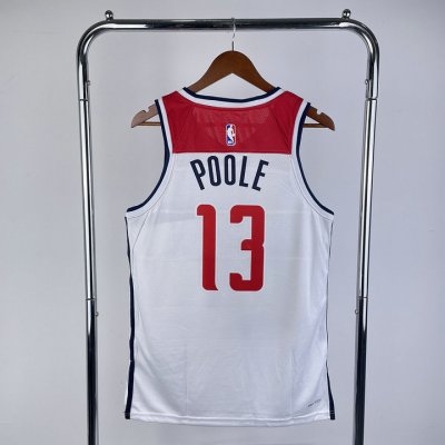 Maillot de Basket 13 Poole Wizards Blanc