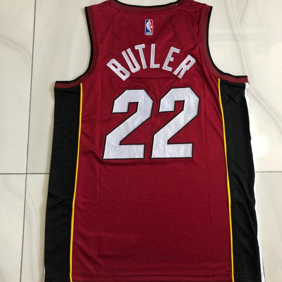 Maillot de Basket 22 Butler Miami Heat Rouge