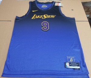 Maillot de Basket 9 James JR. Lakers 2025 City Violet